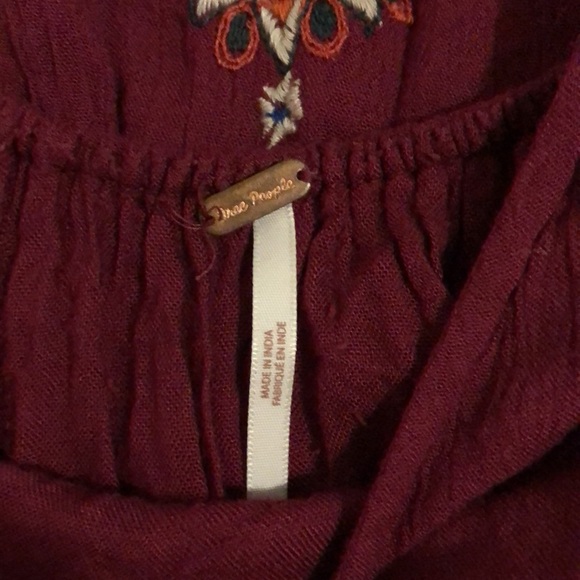 Free people Oxford embroidered mini dress - Picture 4 of 5